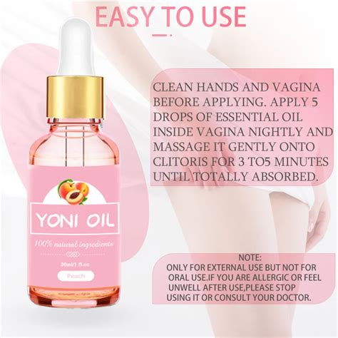 Women Vaginal Tightening Essential Sex Yoni Oil For Women Detox