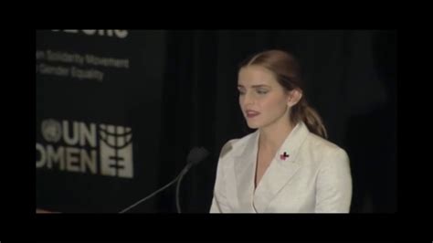 Discurso de Emma Watson à Nações Unidas ONU Mulher para a campanha He