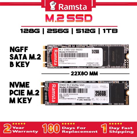 Ramsta M Ssd Model R Ngff Sata R Nvme Pcie Capacity G