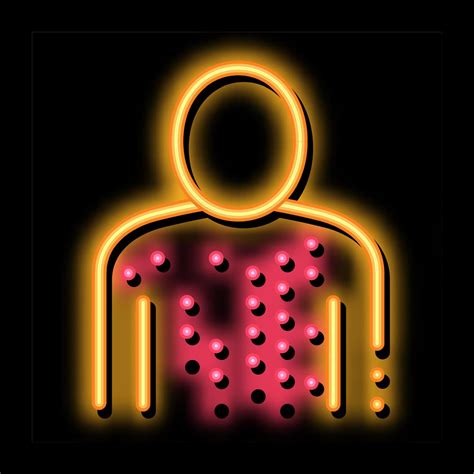 Human Disease Neon Glow Icon Illustration 19480755 Vector Art At Vecteezy