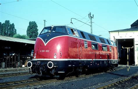 V200 002 Nürnberg 28.06.86 | Foto: M. Schenk | Bahnbilder von W. + H ...