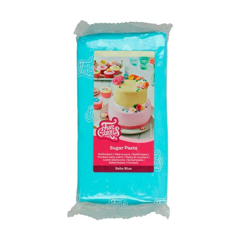 Fondant Funcakes azul bebé 1Kg My Karamelli