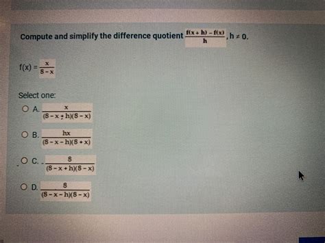 Answered Compute And Simplify The Difference… Bartleby