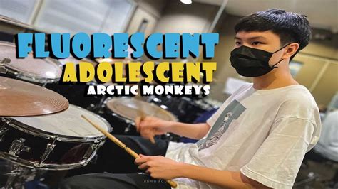 Arctic Monkeys Fluorescent Adolescent Drum Cover GUN YouTube