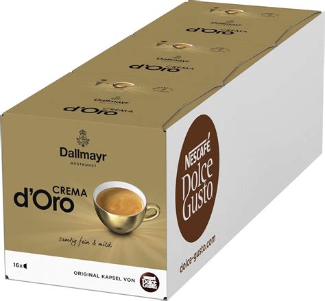 NESCAFÉ Dolce Gusto Dallmayr Crema dOro 48 Kaffeekapseln 100