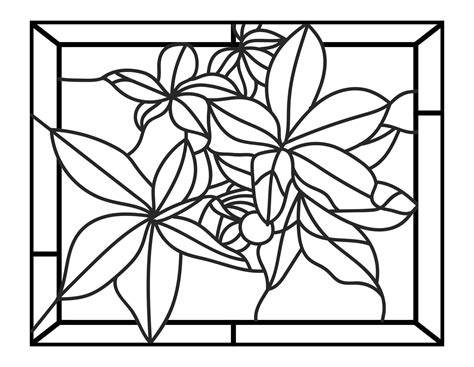 10 Best Free Printable Stained Glass Fall Patterns Artofit