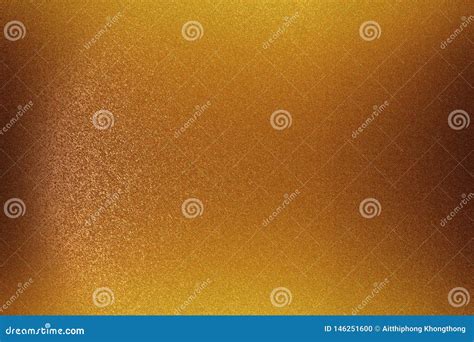 Brushed Bronze Metal Wall Abstract Texture Background Stock