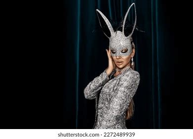 Sexy Blonde Woman Dressed Easter Bunny Stock Photo 2272489937 Shutterstock