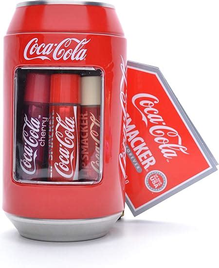 Lip Smacker Coca Cola Can Collection Set Di Burrocacao Per Bambini