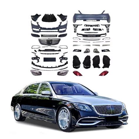 Mercedes Benz Maybach Style Upgrade Body Kit For S Class W222 With