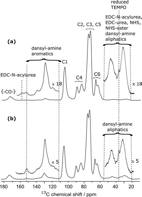 Dnp Enhanced C Nmr Of Surface Functionalized Cnf Dnp Enhanced