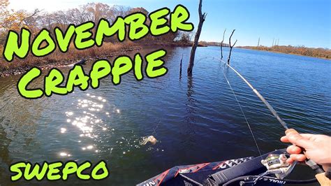 Late November CRAPPIE Fishing SWEPCO Lake YouTube