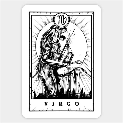 Virgo Zodiac Tarot By Scottconnick Signo Virgo Tarot Virgo