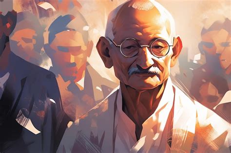 Mahatma gandhi el padre de la nación de la india gandhi líder del