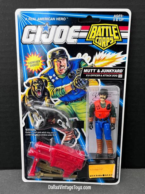 1992 Gi Joe Battle Corps Mutt And Junkyard