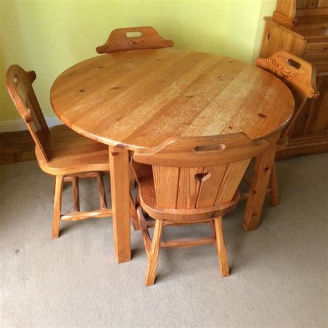 Solid Pine Dining Table Chairs In Norwich Norfolk Gumtree