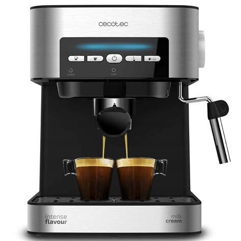 Kolbowy ekspres ciśnieniowy Cecotec Power Espresso 20 bar 850 W srebrny