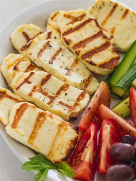 Grilled Halloumi - Nourish Plate