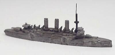 pre dreadnought battleship  scale model ship unpainted