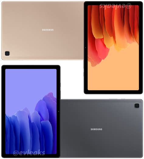 Samsung Galaxy Tab A7 (2020): Official renders of cheap 10.4-inch ...