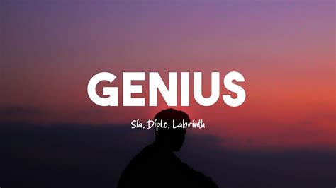 Lsd Genius Lyrics Ft Sia Diplo Labrinth Youtube