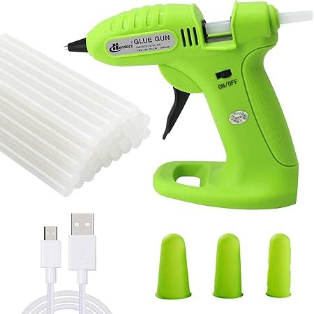 Amazon Hot Glue Gun MONVICT Full Size Glue Guns W Dual Temp Large Industry Glue Gun