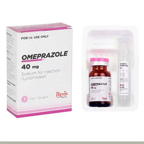 Omeprazole For Injection Mg Vial Ryvis Pharma