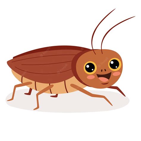 Cute Cockroach Drawing