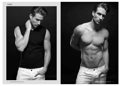 Photography Thomas Synnamon Model Adam Huber Adam Nyc Agency