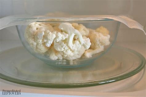 Microwave Mashed Cauliflower Recipe