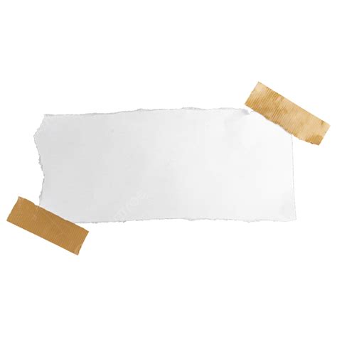 White Paper Memo Irregular Tape Stationery Sticker Office Note