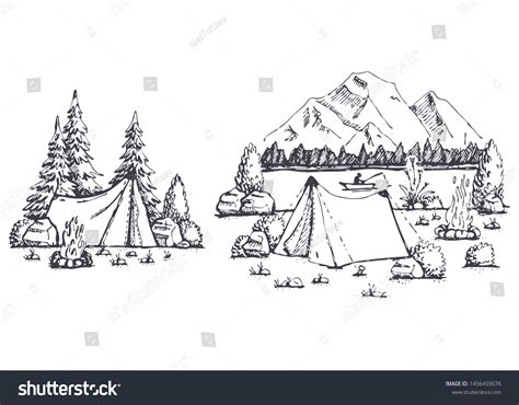 Camping Sketch