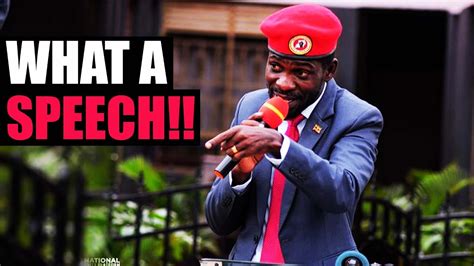 What A Speech Bobi Wine Tells Mpuuga Directly In His Eyes Without