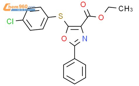 Oxazolecarboxylic Acid Chlorophenyl Thio Phenyl