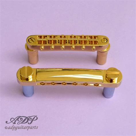 Gold Gotoh Ge B Bridge Ge Z Tailpiece Tune O Matic Style Metric Set