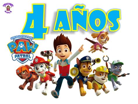 Creaciones Loly TOPPERS PAW PATROL