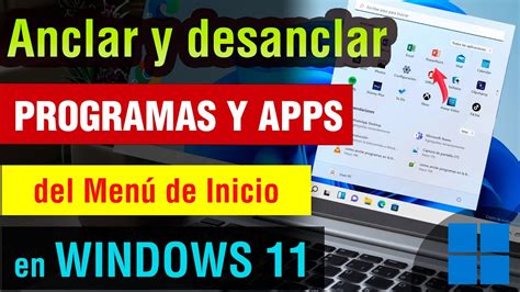 Como Anclar Programas Al Menu De Inicio Windows Poner