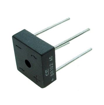 Puente rectificador Rectron BR102 - Retroamplis