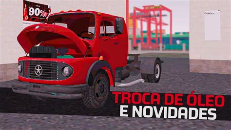 Troca de Óleo no MB 1518 e Nova Atualização do Jogo Grand Truck