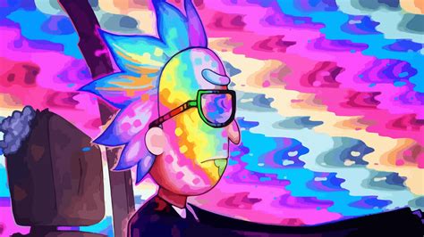 Rick and Morty Psychedelic Wallpapers - Top Free Rick and Morty ...