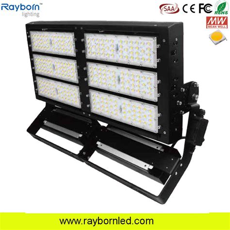 Outdoor Stadium Luminaires 600watt LED Soccer Field Flood Light