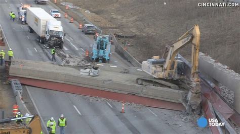 Cincinnati Bridge Collapse Kills Construction Worker