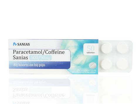 Paracetamol Coffeine Sanias Tablet Mg St Sanias Efarma