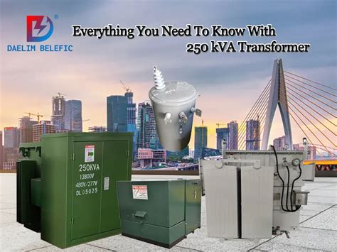 Everything You Need To Know With 250 kVA Transformer | Daelim Transformer