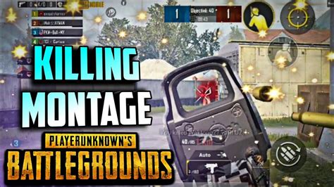 Pubg Mobile Best Killing Montage Best Tdm Gameplay Killing Montage