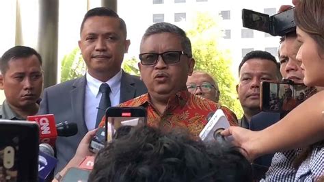 Sekjen Pdip Hasto Kristiyanto Penuhi Panggilan Kpk