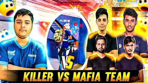 Dangerous Fight Between Killer And Mafia Team😲😲 Garena Free Fire