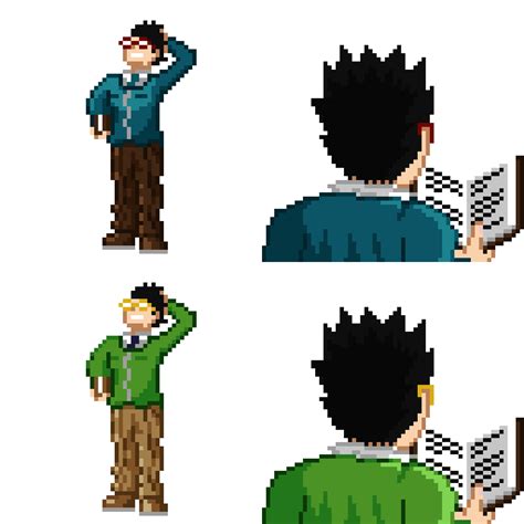 Dbut Professor Gohan Sprites By Noirium On Deviantart