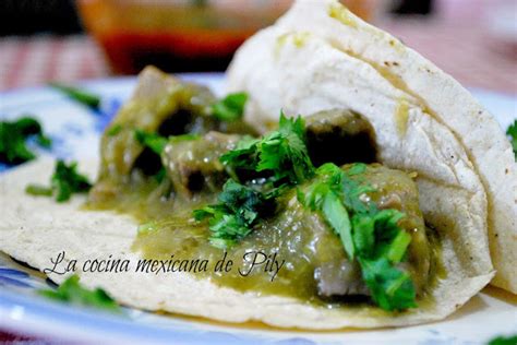 Lengua En Salsa Verde Salsa Multiusos La Cocina Mexicana De Pily