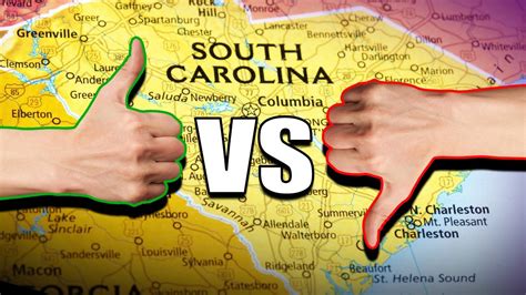 The Pros Cons Of Living In South Carolina Youtube